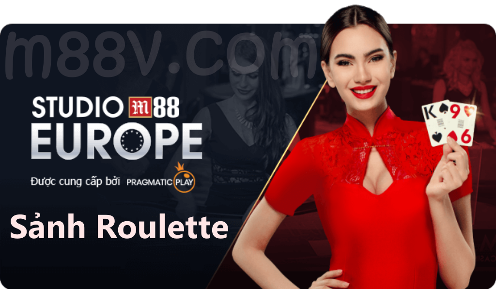 Sảnh chơi Roulette tại M88