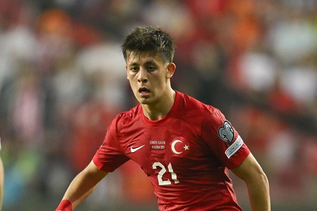 The best young players of Euro 2024 Arda Guler (Turkey)